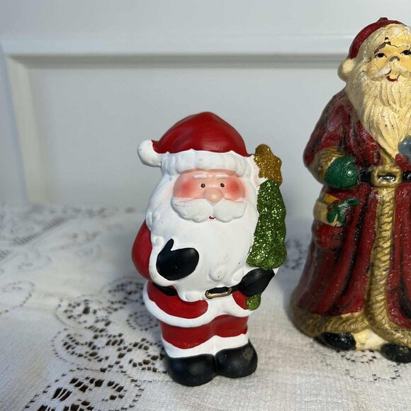 Vintage Santa trio - Picture 6 of 10
